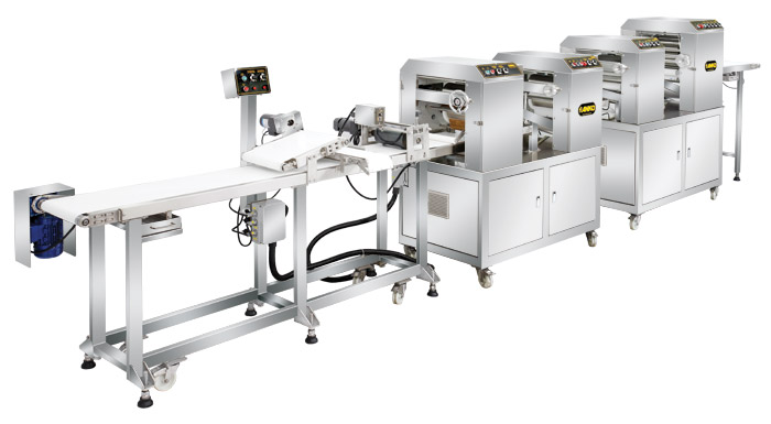 Semi-automatic Peking Duck Wrapper Production Line